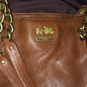 Vintage coach tote bag!